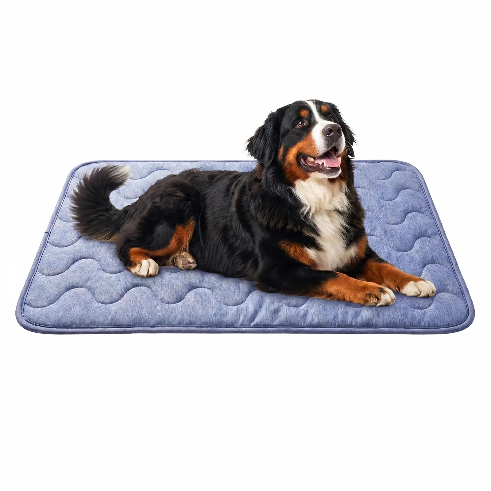 Ultimate Dog Cooling Pad - Thin & Thick Options for All Breeds, Instant Chill Fabric, Washable & Non-Slip Design, Perfect for Summer Relaxation